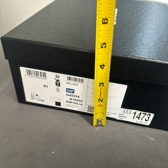 Authentic Chanel Empty Shoe Box W Dust Bag/tissue . 12”x10.25”x4.75” - Picture 4 of 8